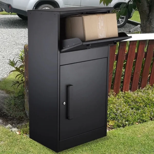 Residential Iron Garden Mailbox Apartment Key Lock Security Waterproof Function Metal Powder Coating Express Package
