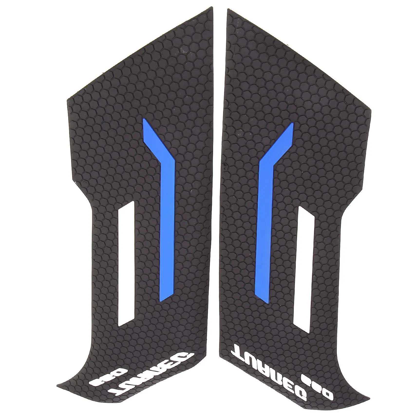 Motorcycle Anti Slip Tank Pad Sticker Gas Knee Grip Traction Side Pad for Aprilia TUAREG 660 TUAREG660 2022 -(Blue)