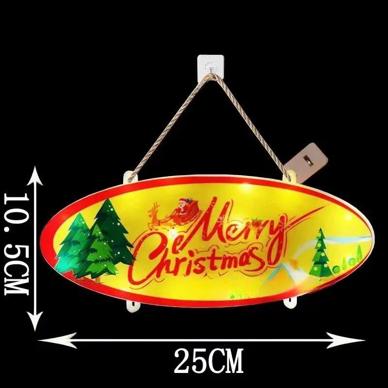 New LED String Christmas Day Decorative Light Ladder Light String Christmas Tree Showcase Hanging Light