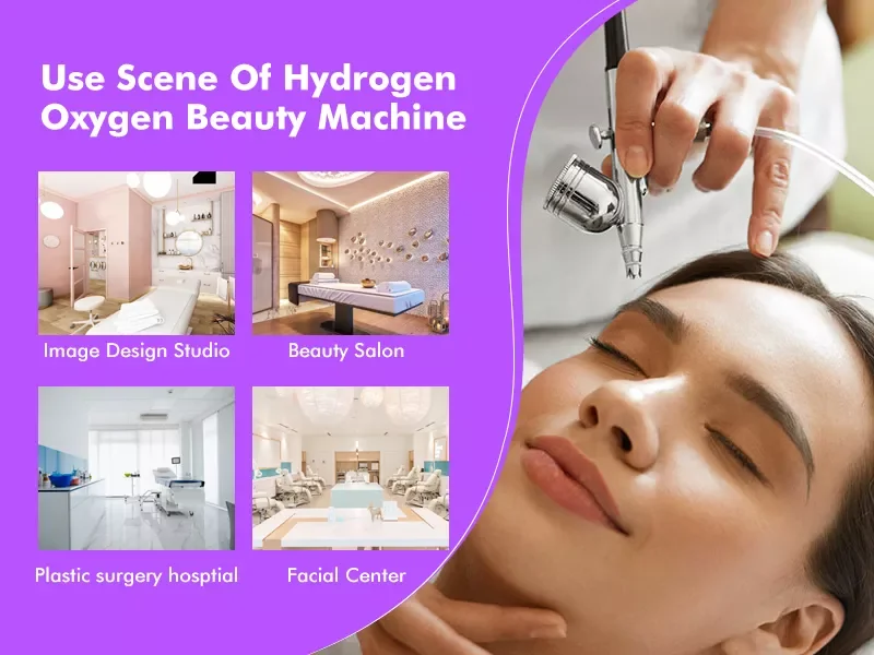 Face Mask Peel Skincare Acne Hyperbaric Oxygen Mask Beauty Machine Hydrogen Oxygen Mask Machine H2O2 Bubble Machine