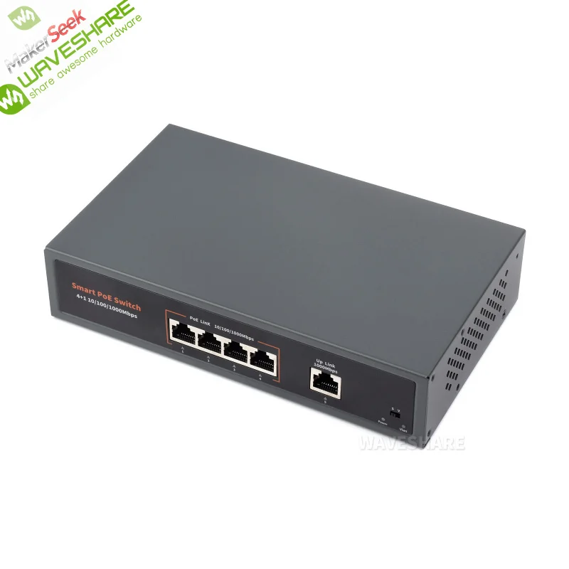 

Makerseek & Waveshare Gigabit-PoE-Switch-120W (for US)-SKU-27785-Price without Shipping fee