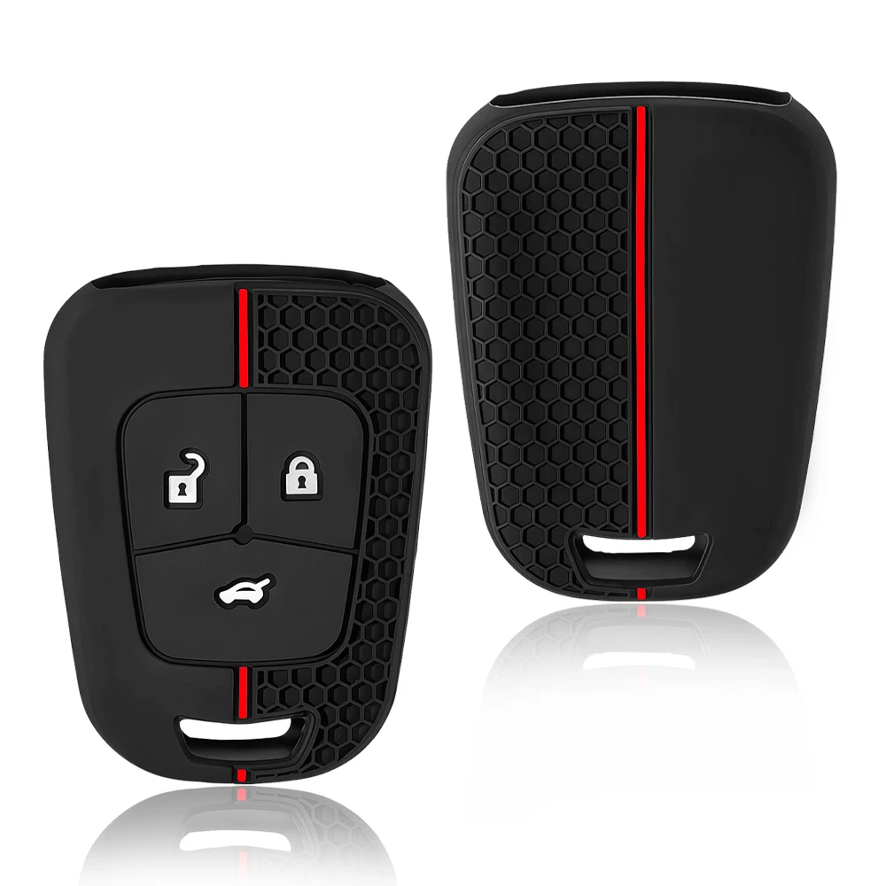 Silicone Car key cover case For Chevrolet AVEO Cruze For Vauxhall Opel Astra J Insignia Corsa D E Meriva