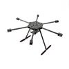 F850 전체 탄소 섬유 Hexacopter 프레임 키트 Pixhawk 항공 사진과 호환되는 접이식 850mm Hexa-Rotor 드론 프레임 6