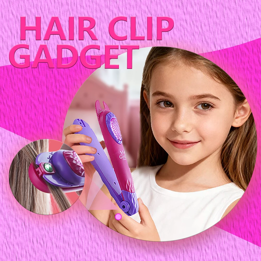 Bastone per editing dei capelli fai-da-te Giocattolo Intrecciatura Clip Stringa Bastone Macchina Gioielli Corda Perline Gemma Accessori Styling Ragazza Casa da gioco Regalo