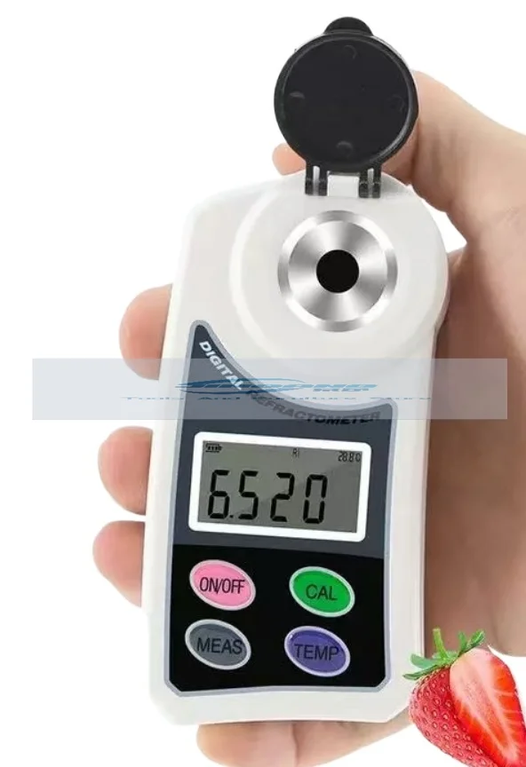 0~55% refractive index Refractometer AMSZ Digital Brix Meter For Fruits/Vegetables/Veverages/Food/Beer Sugar Content Test