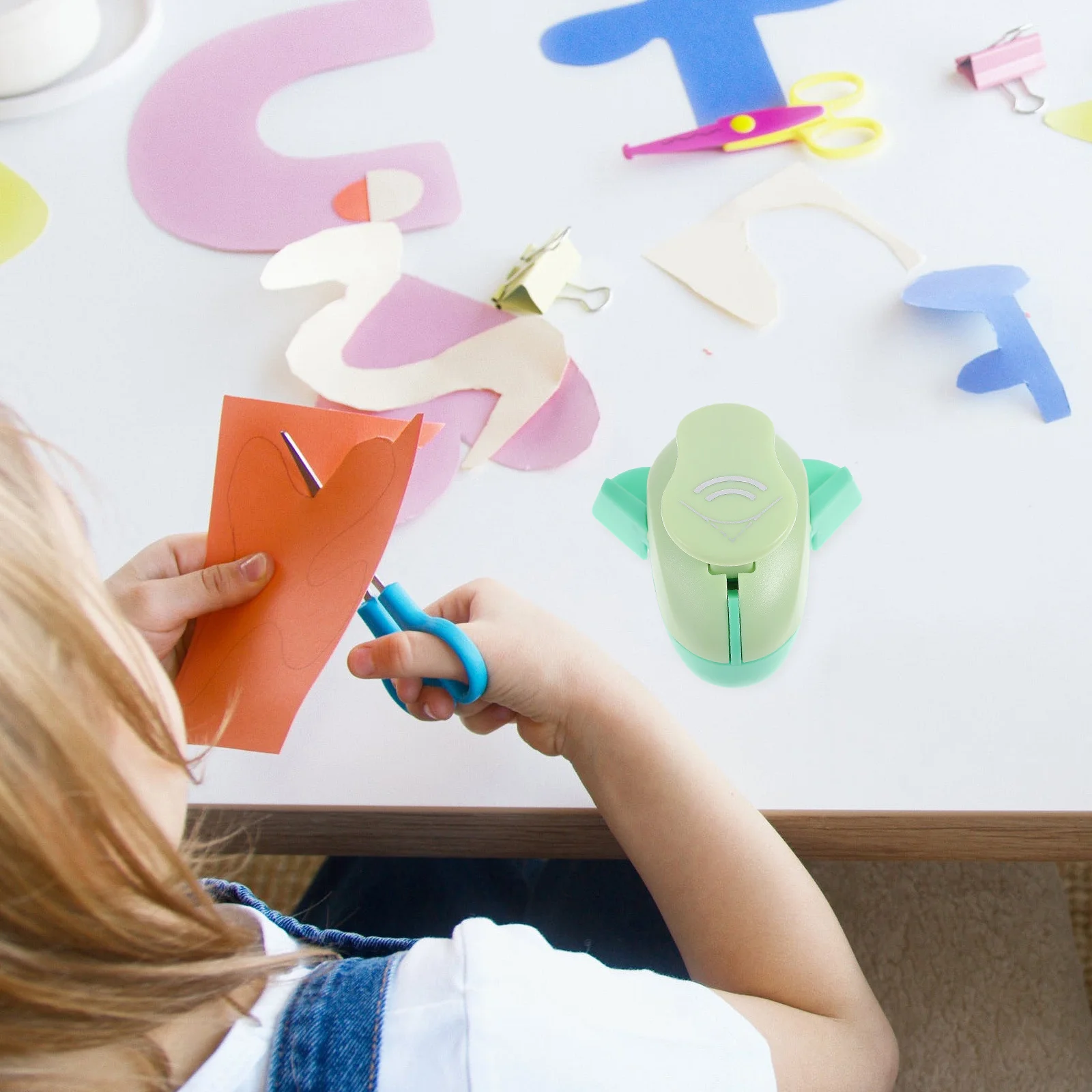 Hollow Cut Corner Puncher Abs Durable Craft Hole Punch For Scrapbooking Greeting Cards Diy Paper Crafts Handheld Punching