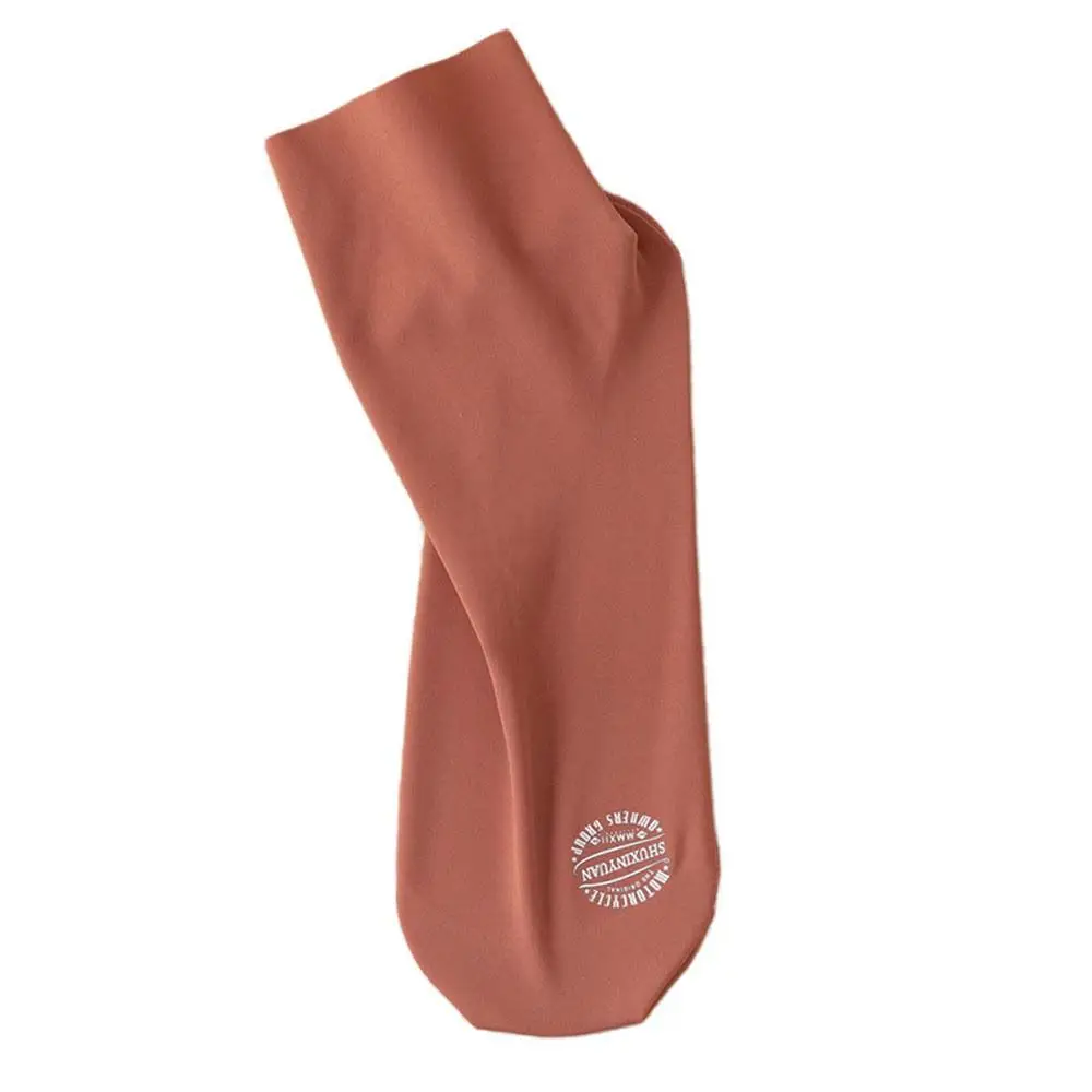 

Thin Simple Seamless Solid Color Korean Any Cut Women's Socks Middle Tube Socks Pile Socks Hosiery