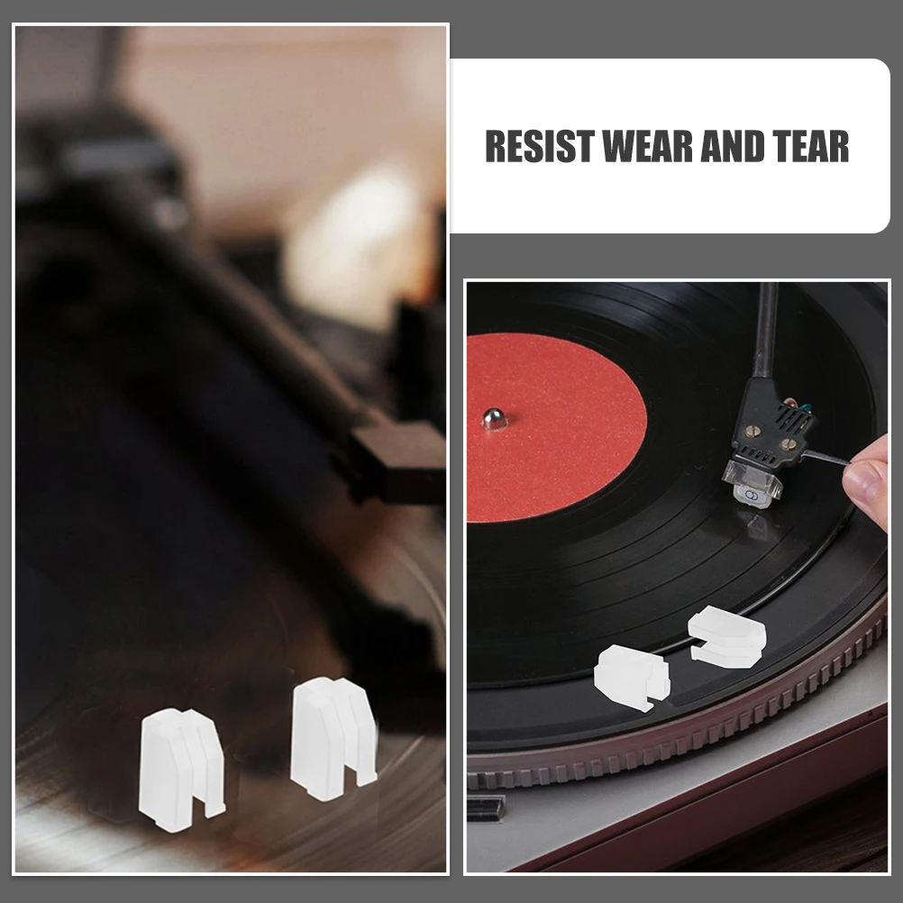 

10pcs Stylus Needle Cover Replacement For Record Player Turntable Protector Plastic Guard Compatible With Dj Equipment