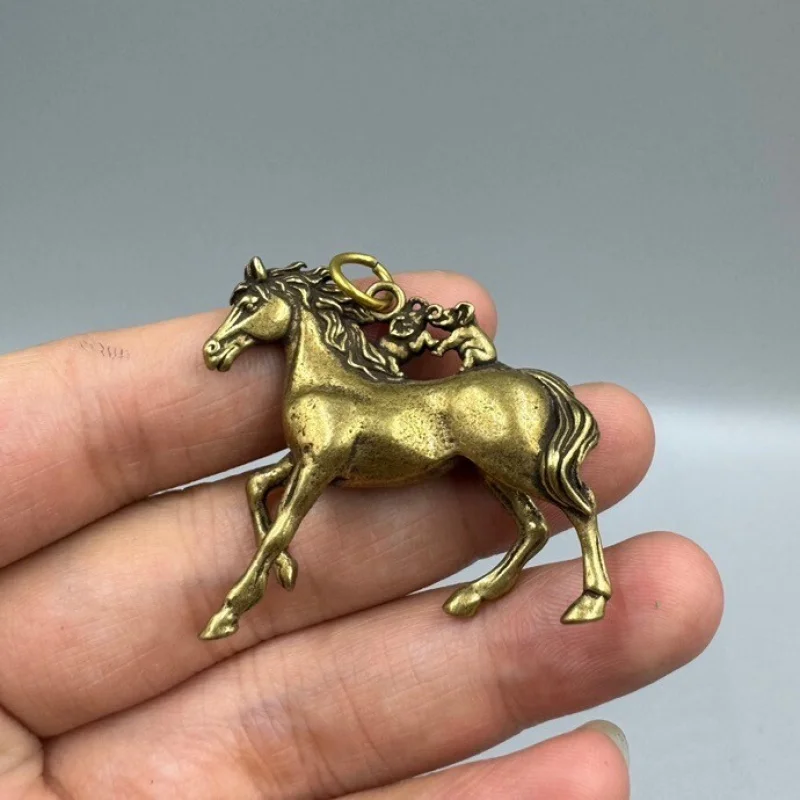 

Медные фигурки с орнаментом лошади, подвесные статуэтки с орнаментом в виде лошади и объятий