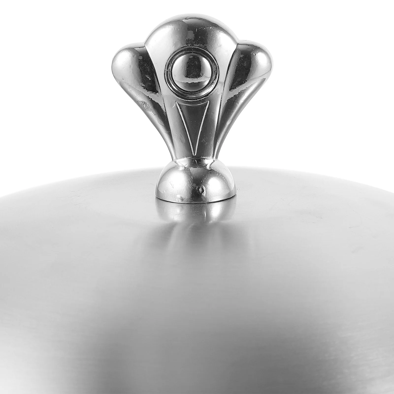 

1pc Stainless Steel Food Round Dish Cover Round Dish Protector For Kitchen Restaurant Household Use Steak Cover Lid