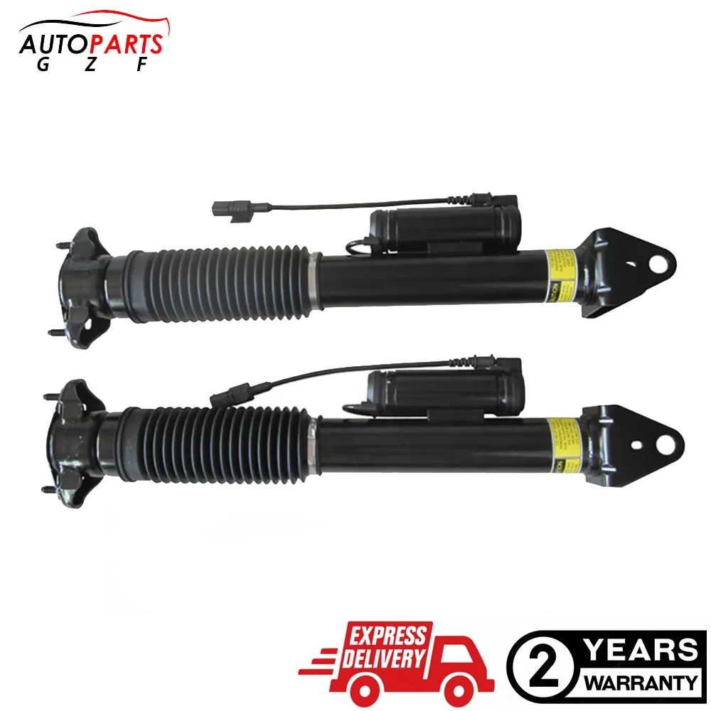 Pair Rear Air Shock Absorber Fit Mercedes W166 GLE500 M-Class ML350 GLS350 ADS