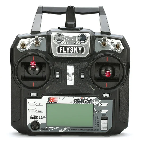 FLYSKY FS-I6X I6X 2.4G 10CH AFHDS 2A Radio Transmitter with X6B IA6B A8S IA10B IA6 Receiver