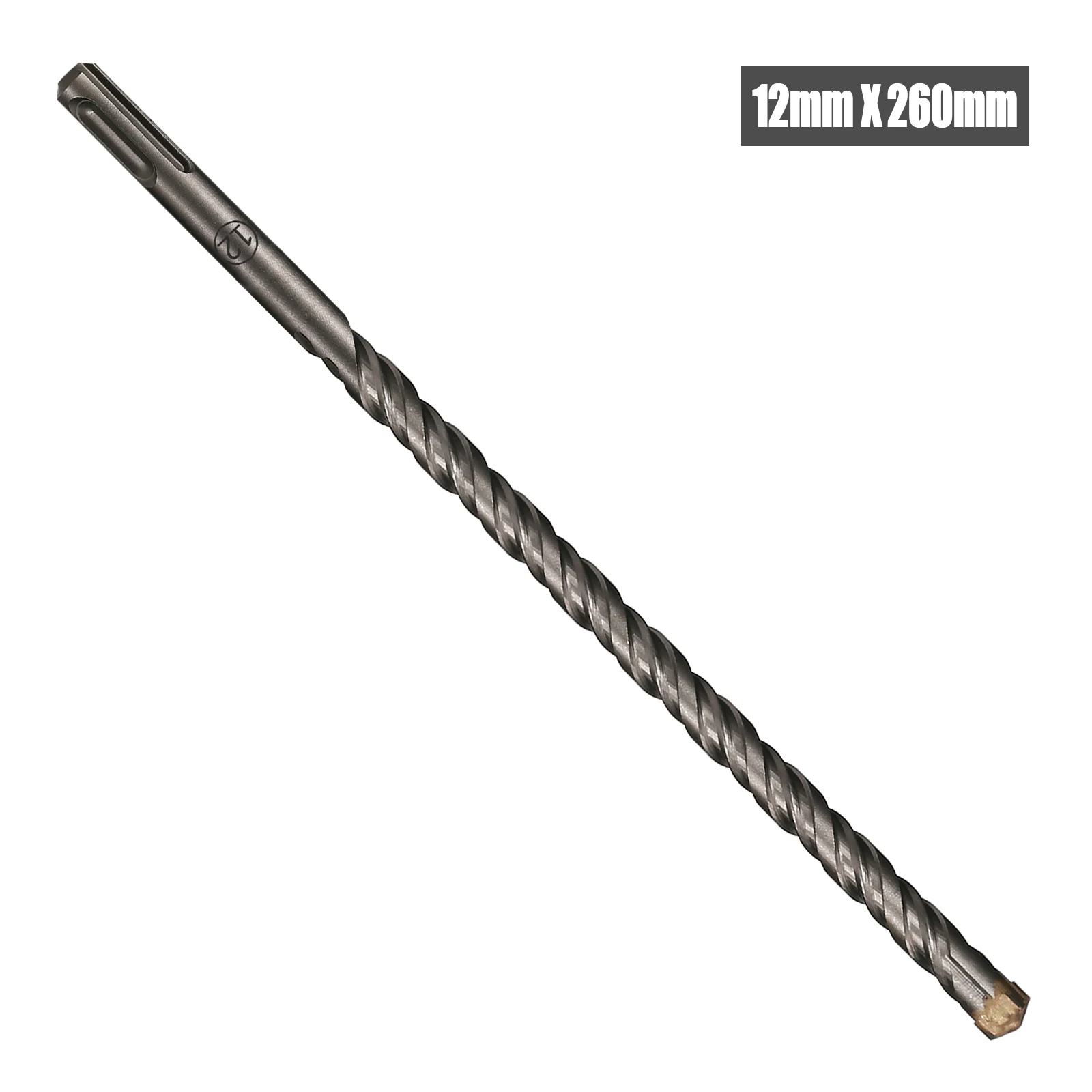 1 Stück Beton SDS Plus 6-25mm Bohrer Kreuzschneidkopf Doppelbohrer Hammer 260mm Wand Ziegel Block Elektrohammer Mauerwerkbohrer – Detail 12
