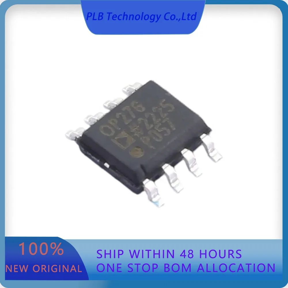 5PCS OP27GSZ-REEL7 OP27  8MHz 15nA 1.0 2.8V/us SOIC-8 Precision Op Amps Original Stock