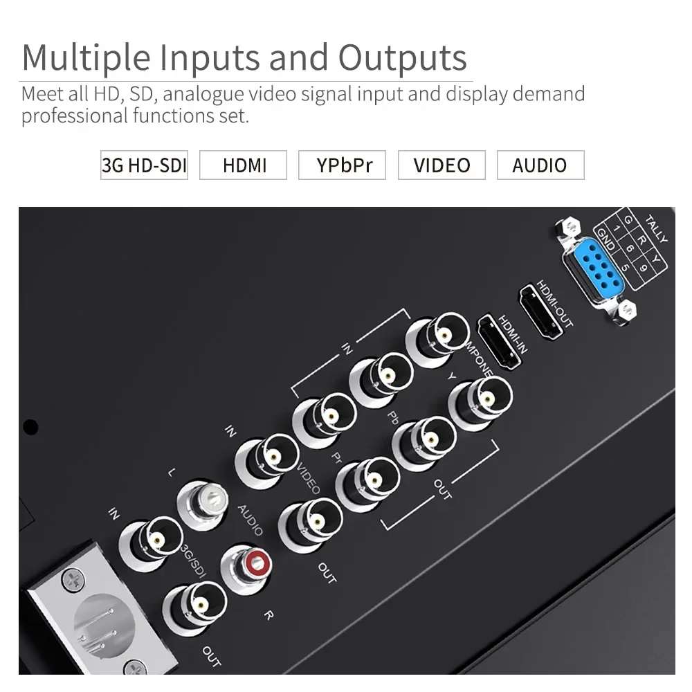 SEETEC 4K215-9HSD-192 21.5 "Full HD Moniteur 3G-SDI HDMI 4K Soutien Peaking Focus Rec.709 pour la production en direct