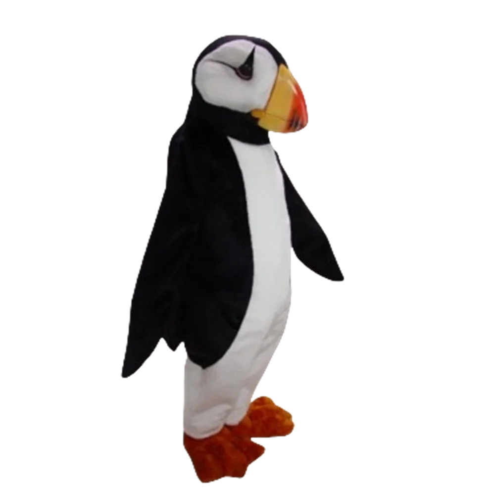 mascot Adult Size Puffin Mascot Costume Birds Mascotte Mascota Stage Performance Costume Party Canival Cosply Outfit Suit 565