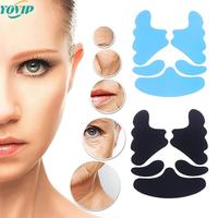 1 Set Silicone Face Anti-Wrinkle Stripe Forehead Hand Eye Skin Care Lifting Tool Wrinkle Removal Strips Facial Beauty Tools