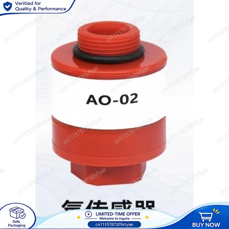AO2 Oxygen Sensor AO2 PTB18.10 CA02 Oxygen Index Tester O2 Sensor Replacement for Gas Analyzer Oxygen Concentration Testing