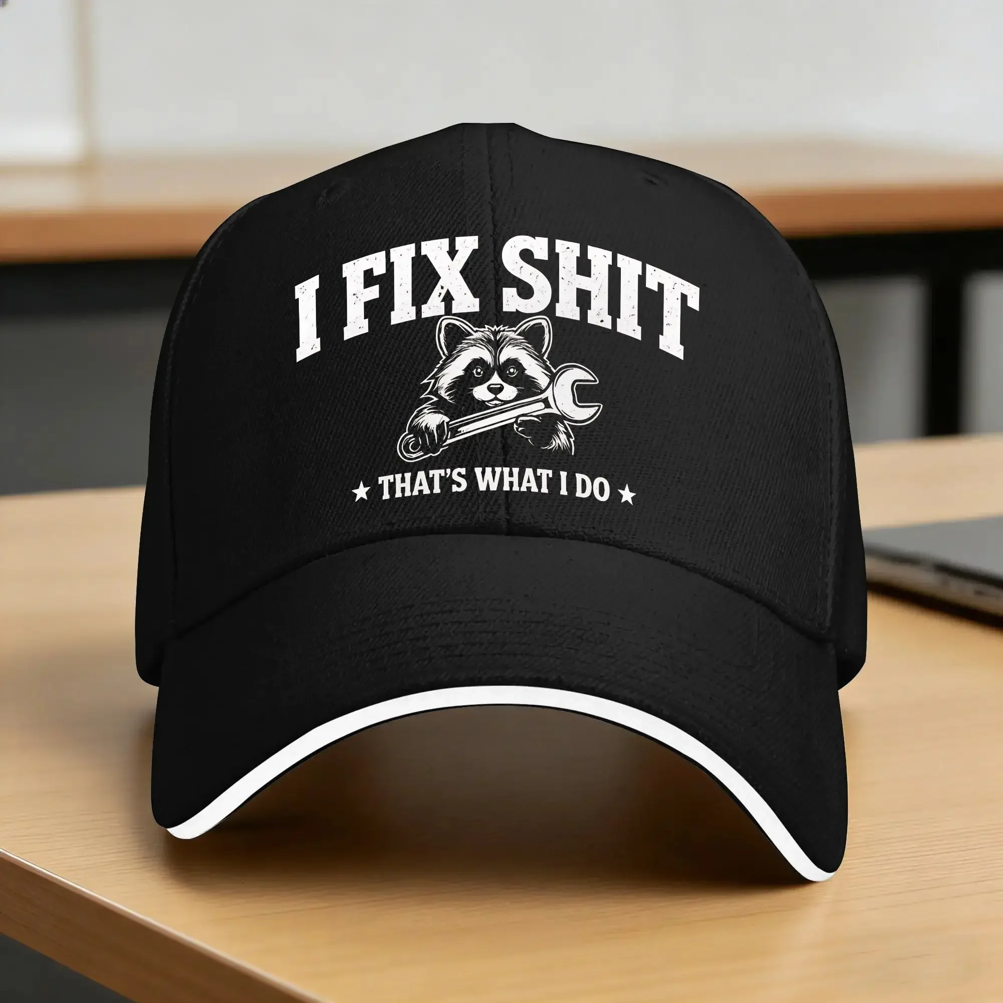 New Summer Casual Baseball Cap I Fix Shit That's What I Do Hiking Fishing Hats For Couple Women Dropshipping  Stylish Baseball C