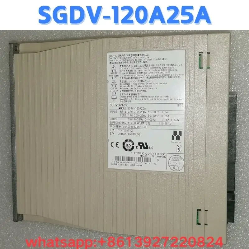 Unidades usadas SGDV-120A25A teste OK Transporte rápido