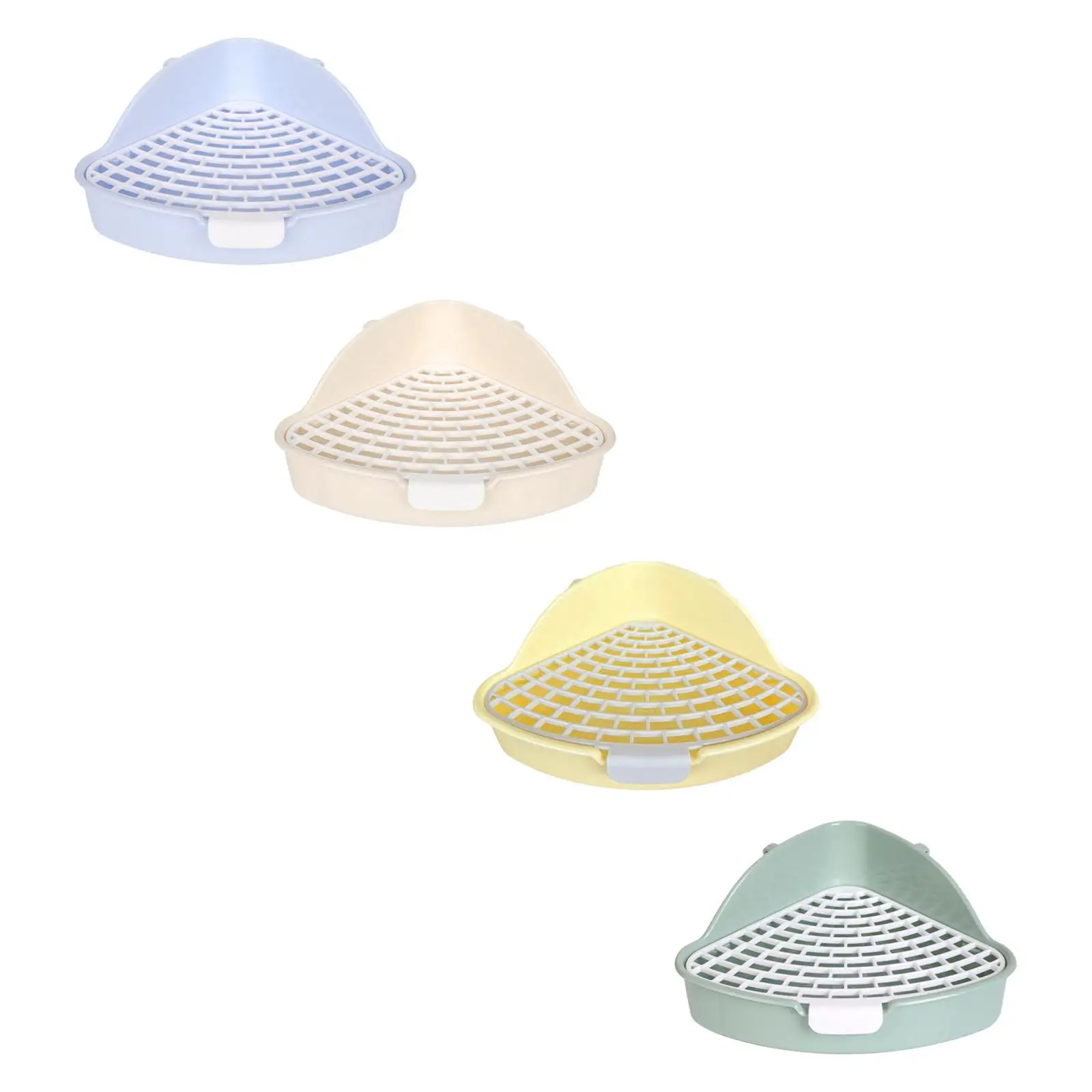 Shaped Potty Trainer Corner Toilet Box Tray Pet Cage Toilet