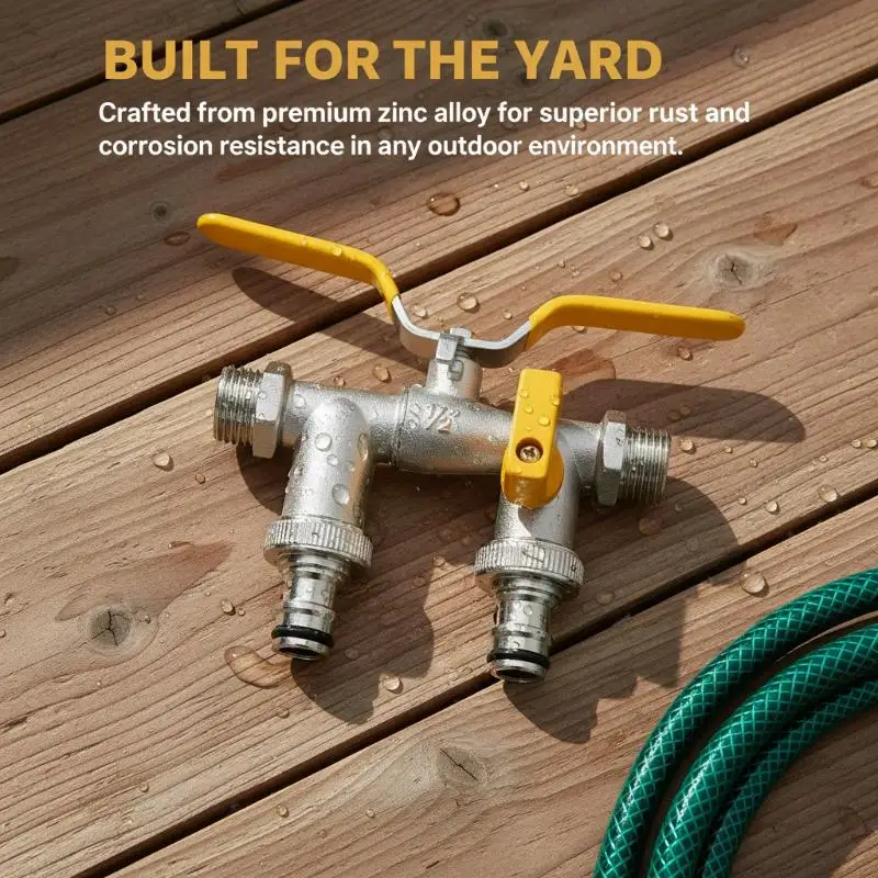 Garden Hose Tap Adapter 1pc 12 Inch 34 Inch IBC Water Tank Connector Easy Fit Outdoor Cleaning Garden Equipment