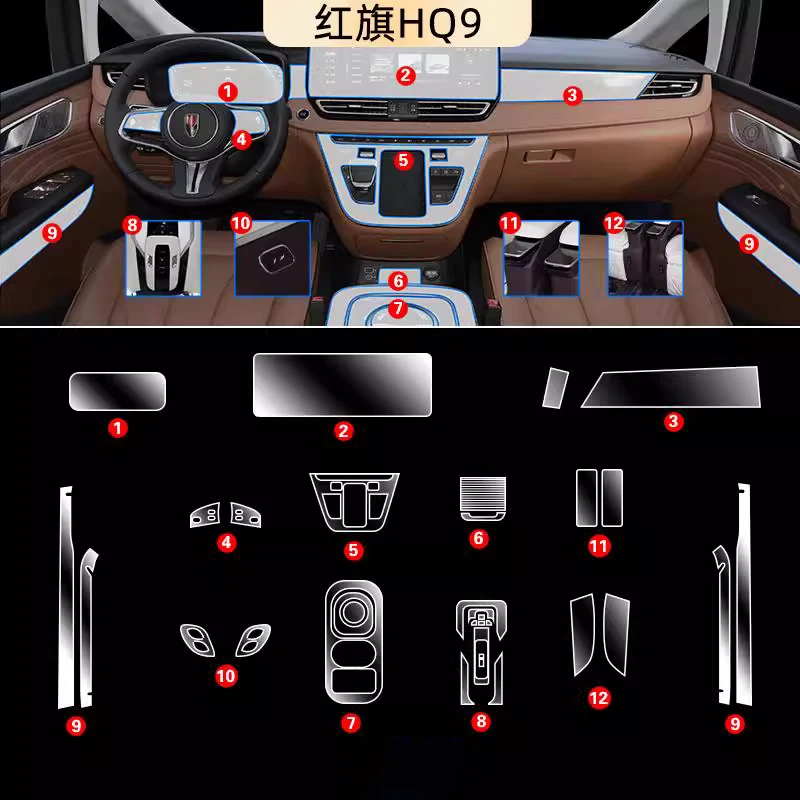 For 2023 Hongqi HQ9…