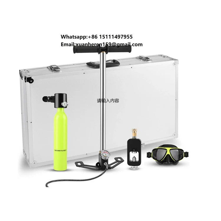 New Arrival Portable Small Mini Diving tank Oxygen Tank for Diving Spearfishing Freediving Watersports