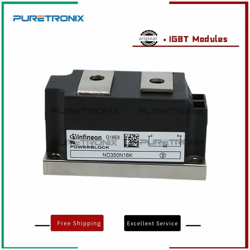 ND350N12K ND350N14K ND350N16K ND350N18K ใหม่ Original Thyristor โมดูล