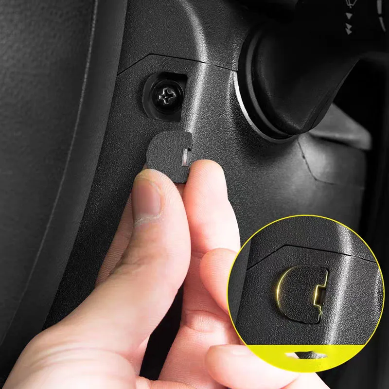 2Pcs Steering Wheel Screw Caps Suitable For Interior Modification Accessories Of Toyota Sienna/Corolla/Veranda/RAV4/Hanlan Crown
