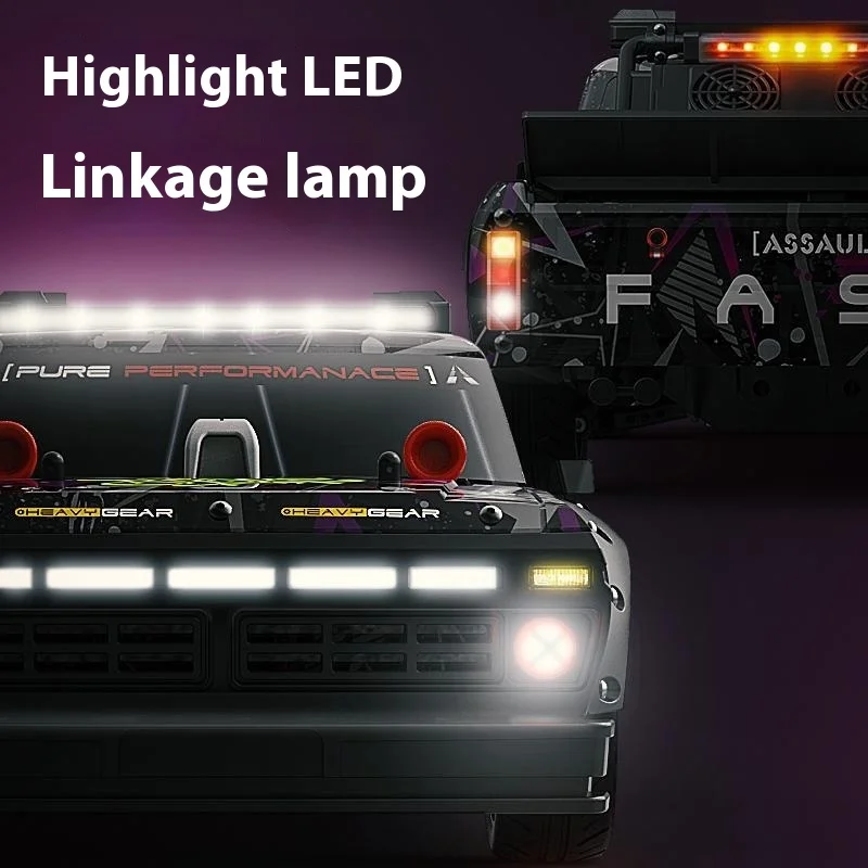 SG 1006 فرش السيارات التحكم عن بعد RC سيارة عالية السرعة 65 كم/ساعة لاقط الانجراف شقة تشغيل لعبة سباق للأعمار 14 +