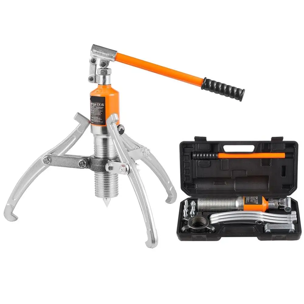 

Hydraulic Gear Puller, 15 Ton Max Capacity Wheel Bearing for pulling Separator, 2 or 3 Jaws Puller, Vertically and