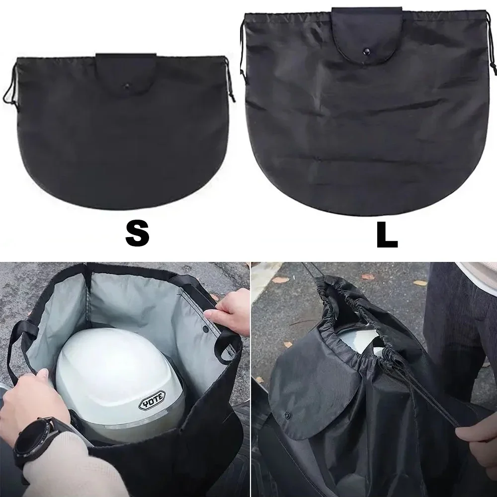 Motorcycle Helmet Storage Bag Universal Moto Scooter Bicycle Carrying Pouch Outdoor Riding Travel Portable Helmet Storage Bag