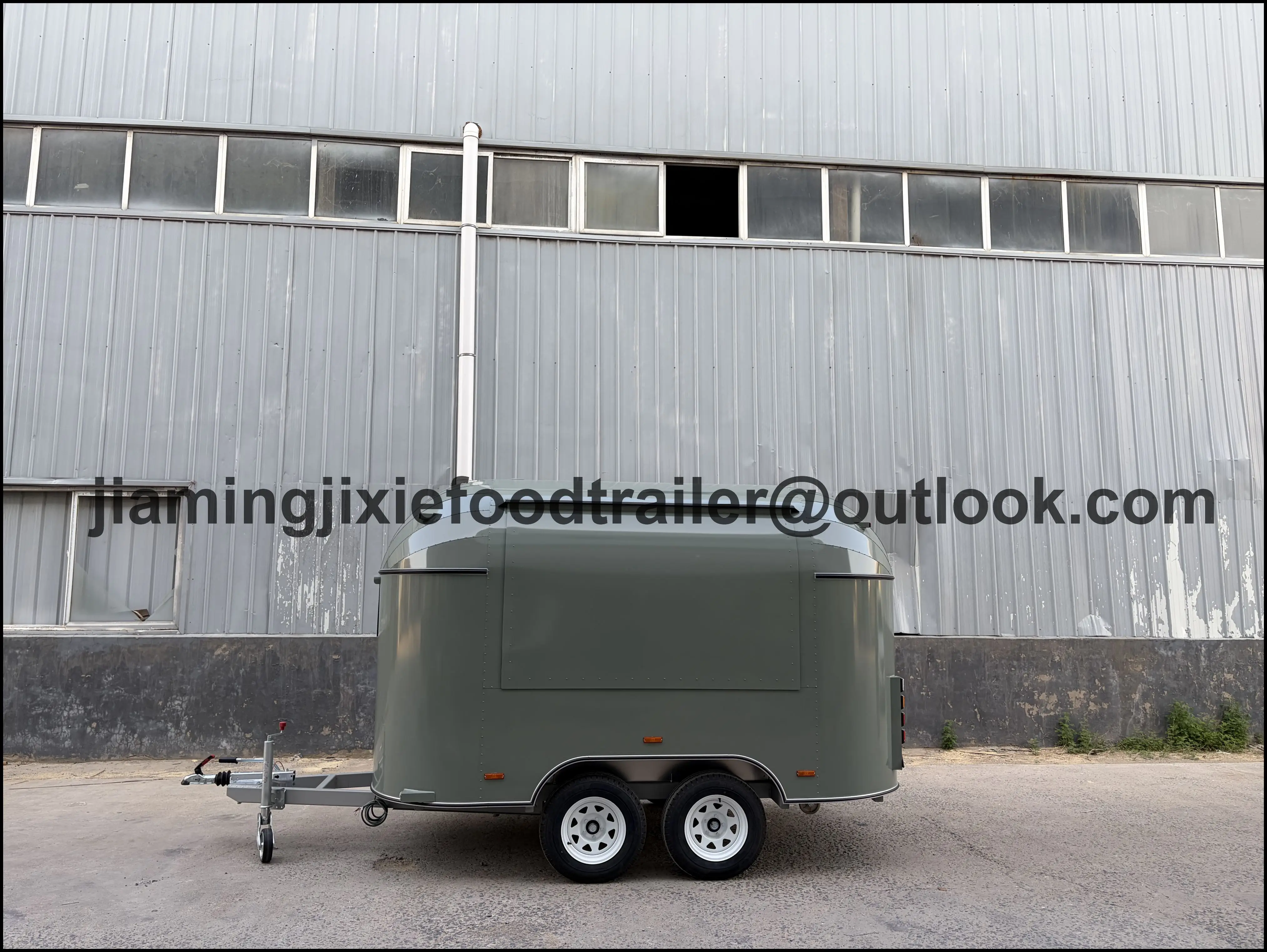 

Ice Cream Cart Foodtruck Mobile Equipped Food Truck Fast Food Coffee Trailer with Full Kitchen