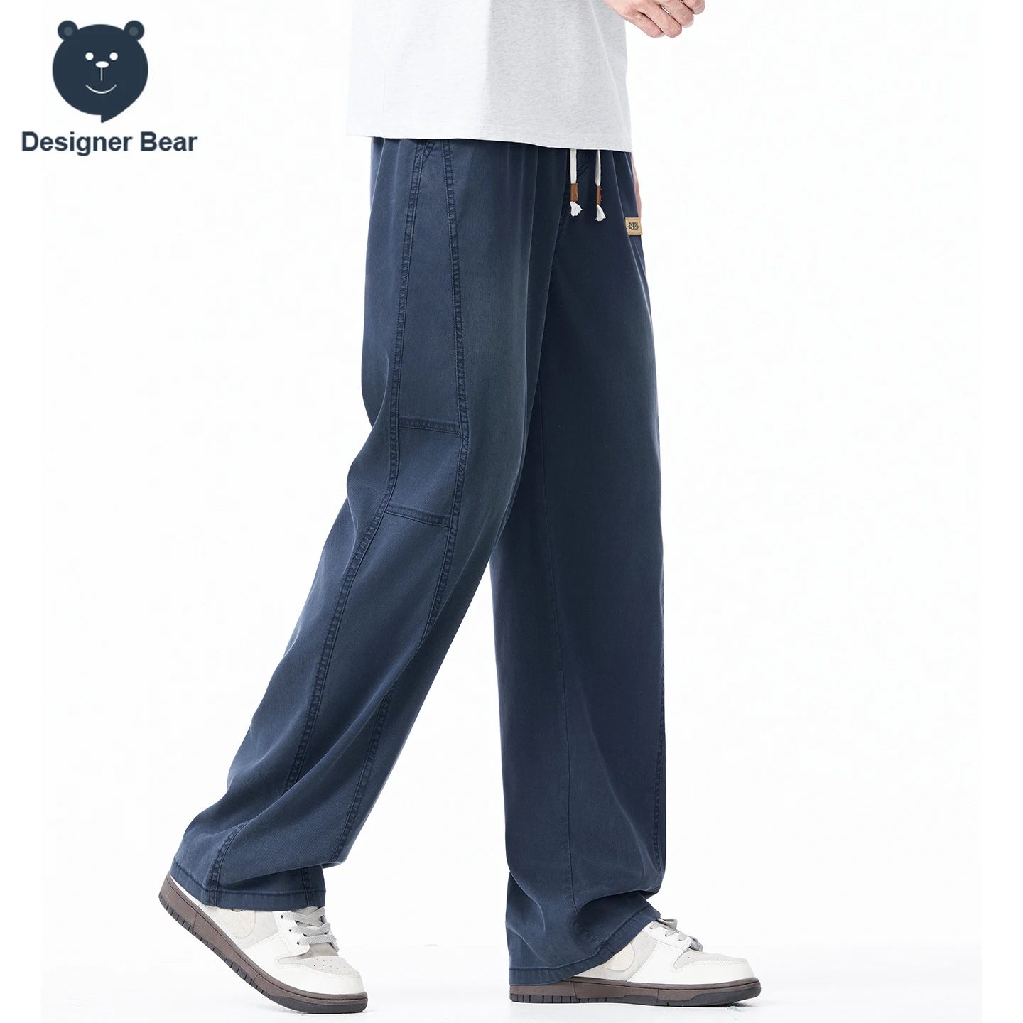 กางเกงขายาวผู้ชายทรงหลวมสไตล์ล - Streetwear Brand Designs บทวิจารณ์และราคา