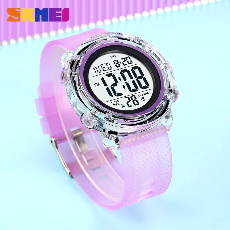 SKMEI New Style Digital Watch for Man Fashion Wommen Watches Outdoor Countdown Led Light Electronic Movement Original Wristwatch