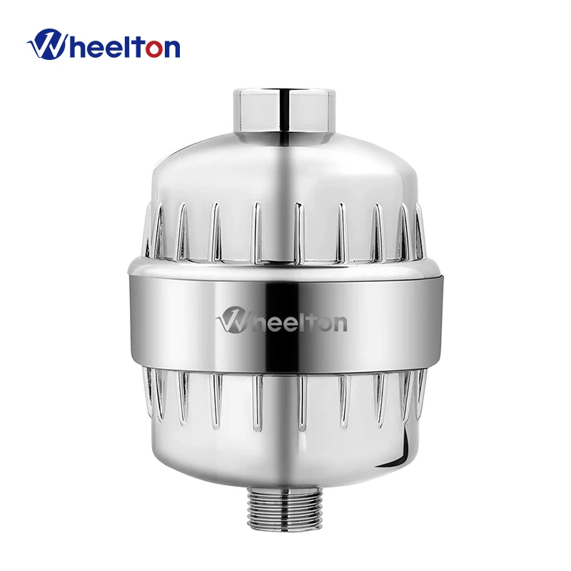 Wheelton Bathroom Shower Filter Bathing Water Filter Purifier Water Treatment Health Softener Chlorine Removal