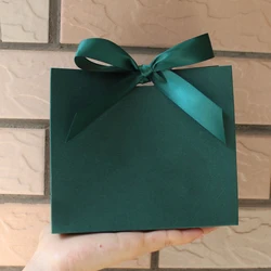 Elegant Solid Color Gift Boxes: Perfect for Weddings, Baby Showers, Birthdays, Party, Valentine's Day Parties – Customizable