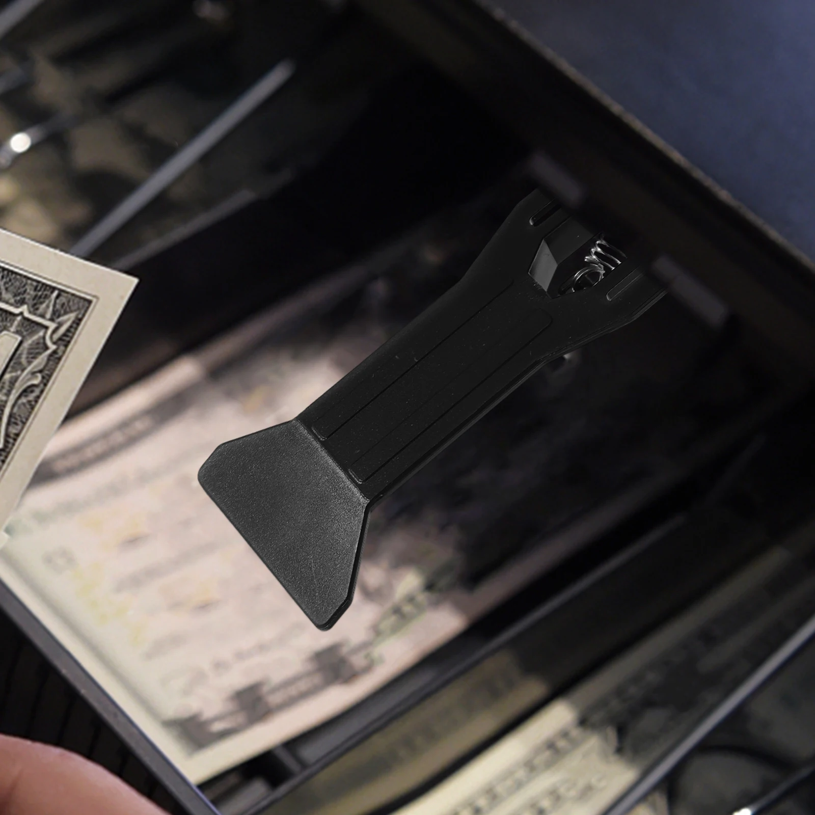 8 Pcs Clips Cash Tray Money for Drawer Register Supply Organizers ABS Storage Banknote Holder