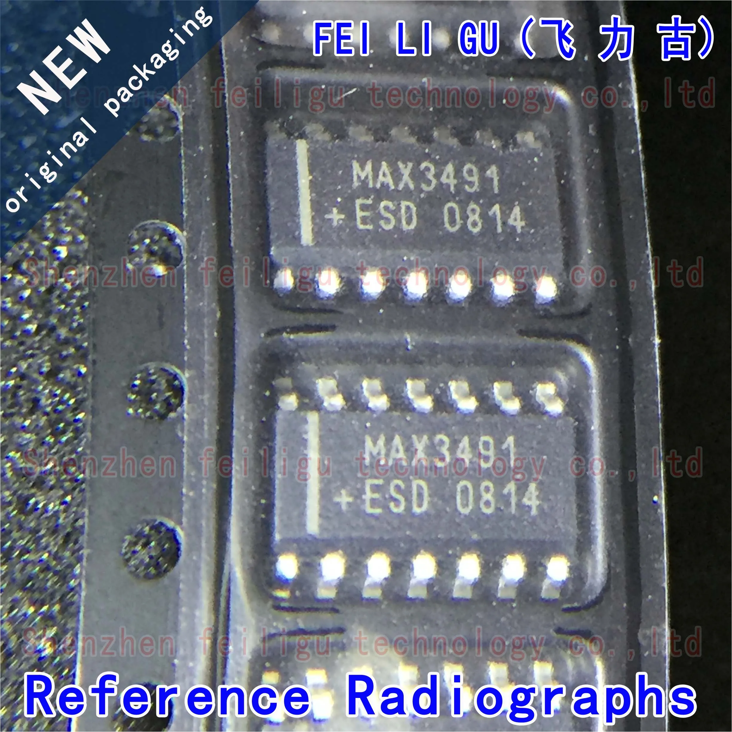 

1~30PCS 100% New original MAX3491ESD+T MAX3491ESD MAX3491 Package:SOP14 Transceiver RS-485/RS-422 Chip