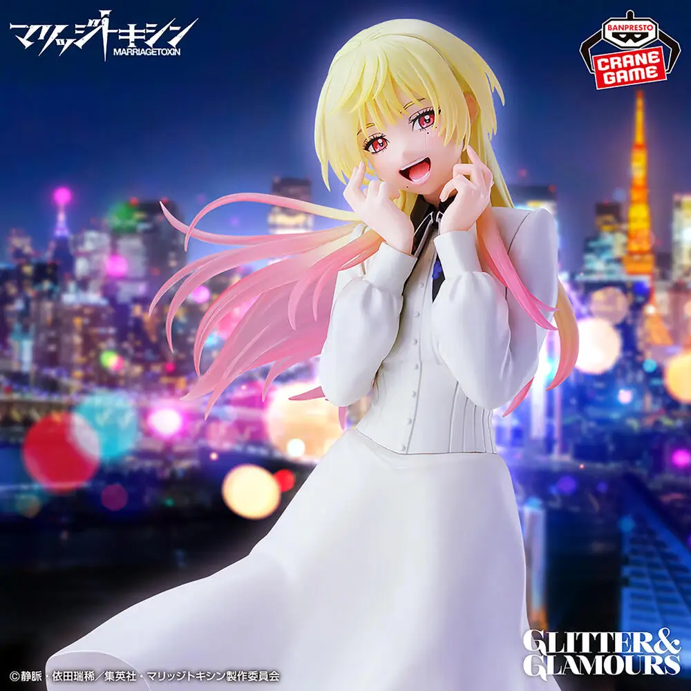 Hot Sale In Stock Banpresto GLITTER GLAMOURS Marriage Toxin Mei Kinosaki Figure Anime Model Gift