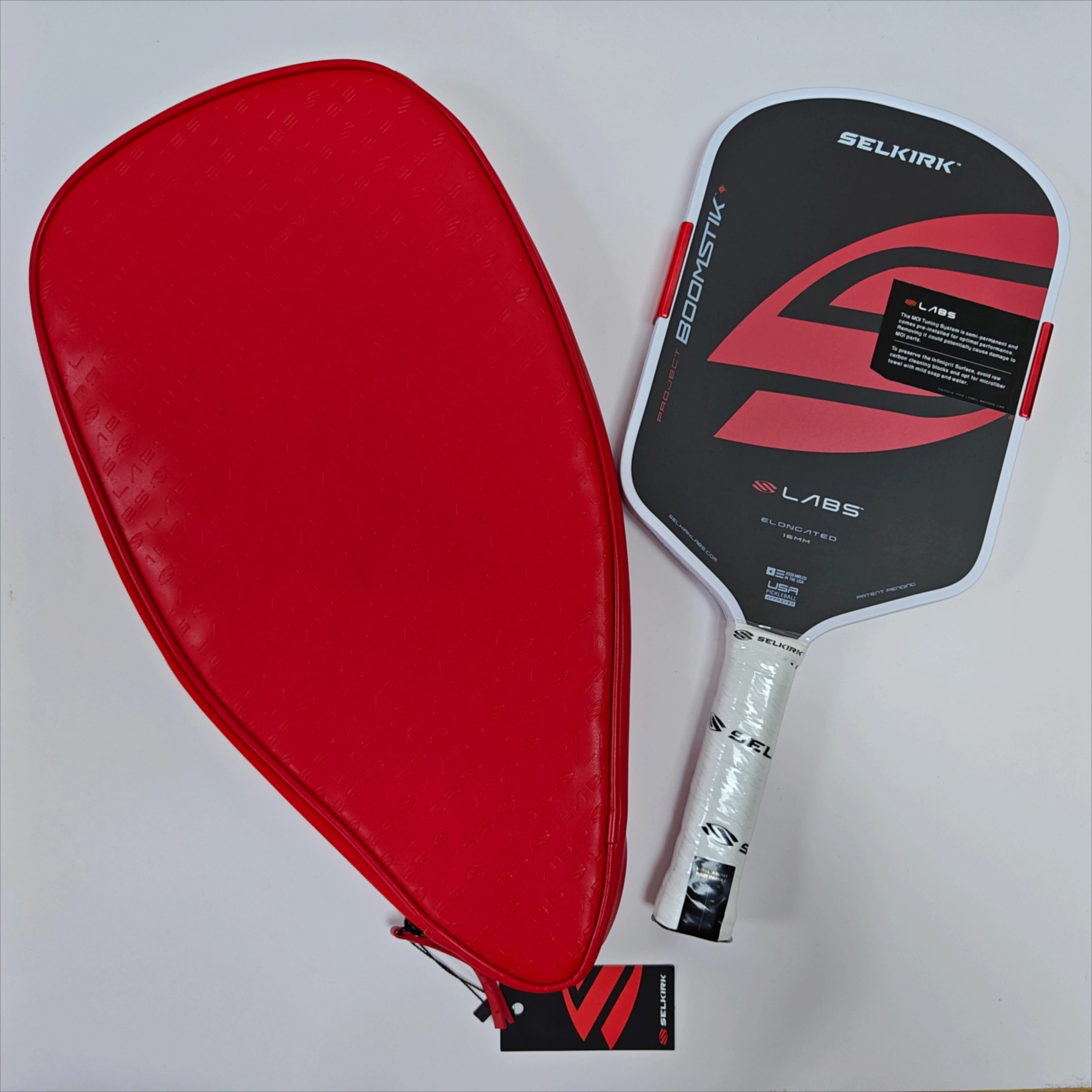 

Selkirk LABS Project Boomstik Pickleball Paddle Thermoformed T700 Carbon Fiber Elongated Racket USAP Approved High Spin Control