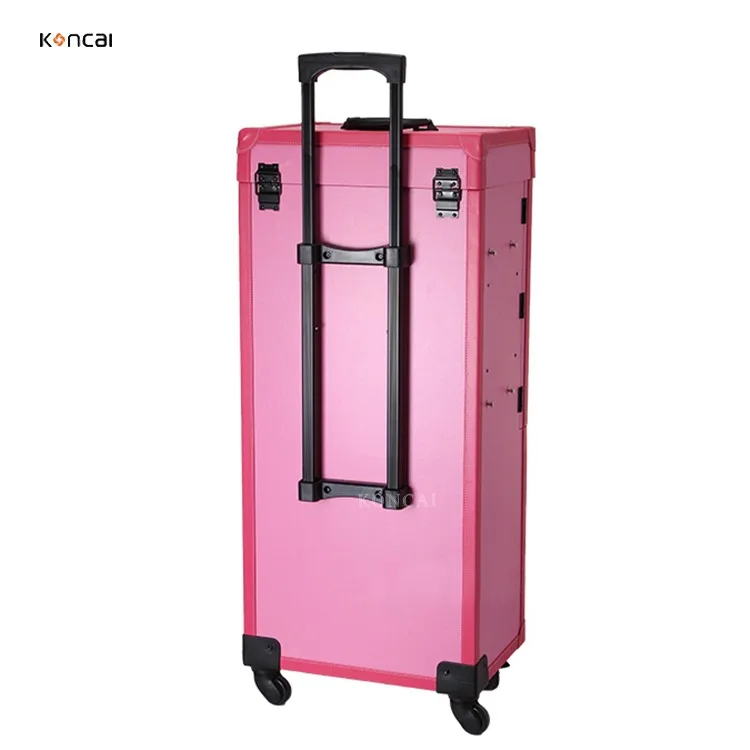 Hair Stylist Trolley Storage Box, Beauty Salon, Travel Nail Polish, Lipstick Brush Holder  Professional Factory