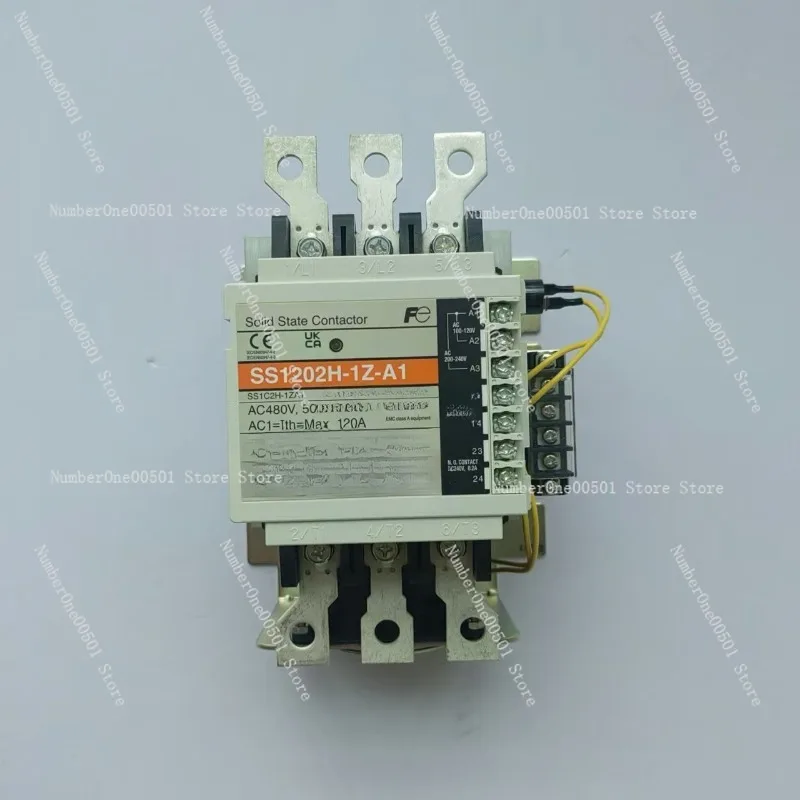 3-Phase 3-wire solid state contactor relay SS1202H-1Z-A1/F with heat sink