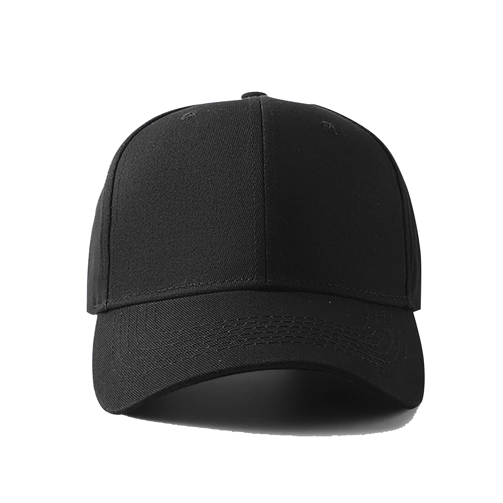 Classic Unisex Plain Baseball Cap with Adjustable Metal Buckle Closure, 100% Cotton and Multiple Colors Available