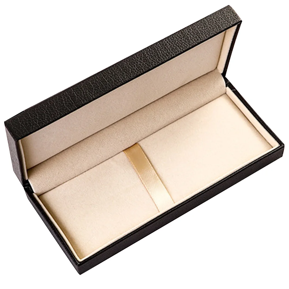Hard PU Premium Fountain Pen Case Organizer Gift Box Birthday Anniversary Celebration Single Display Storage Holder Pen Case