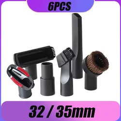 Aspirador Escova Cabeça Bico, Substituição Anexo, Coletor De Poeira, Aspirador De Peças, Adaptador, 32mm, 35mm