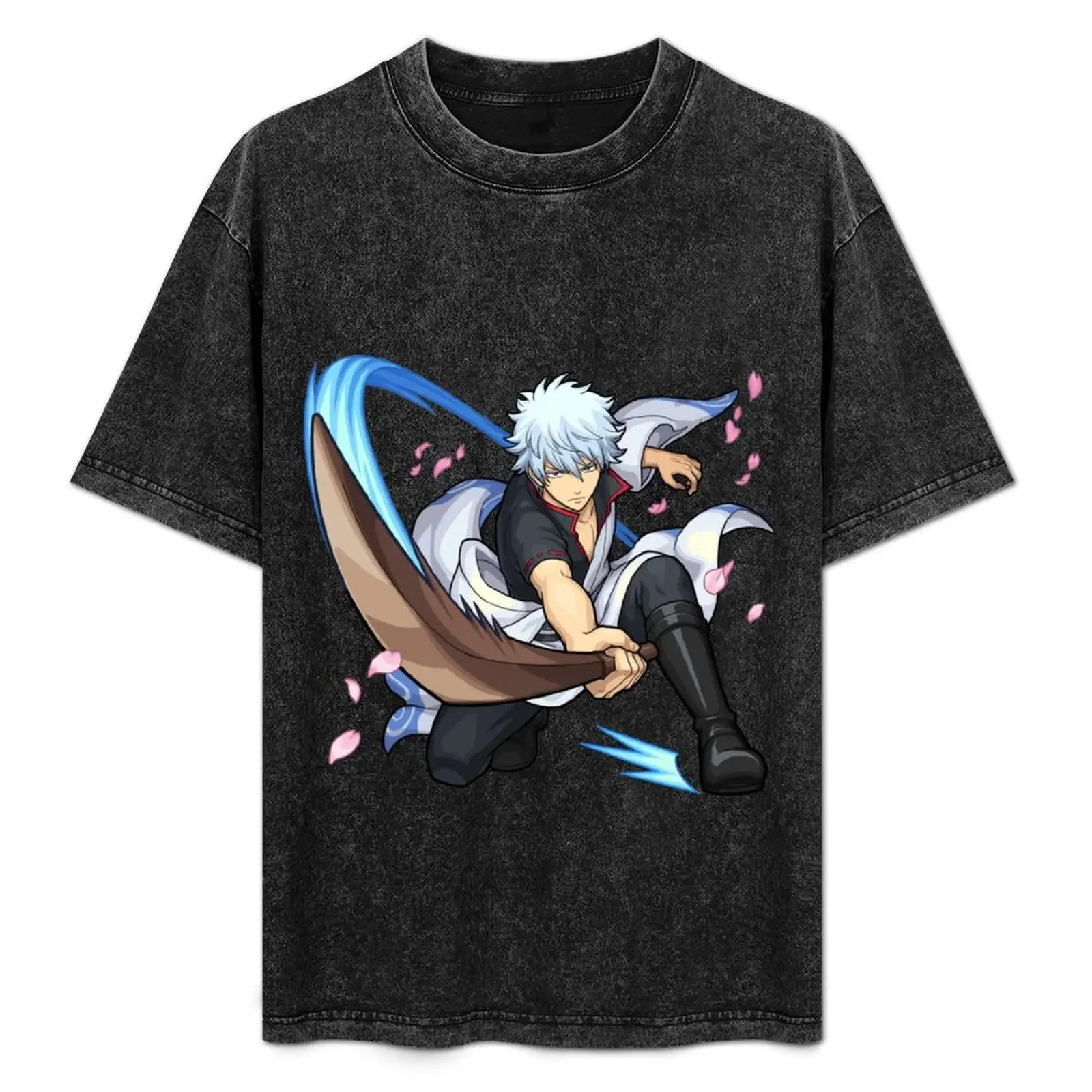 

Gintoki Sakata Gintama T-Shirt summer tops Louboutins custom t shirt heavy weight t shirts for men