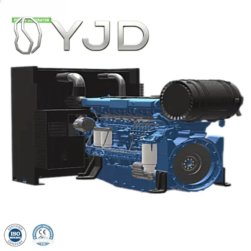 Hot Sale High Quality Engine Portable Power Generator Baudouin 6M21G550 ECU Speed Governor 400KW 500KVA Power
