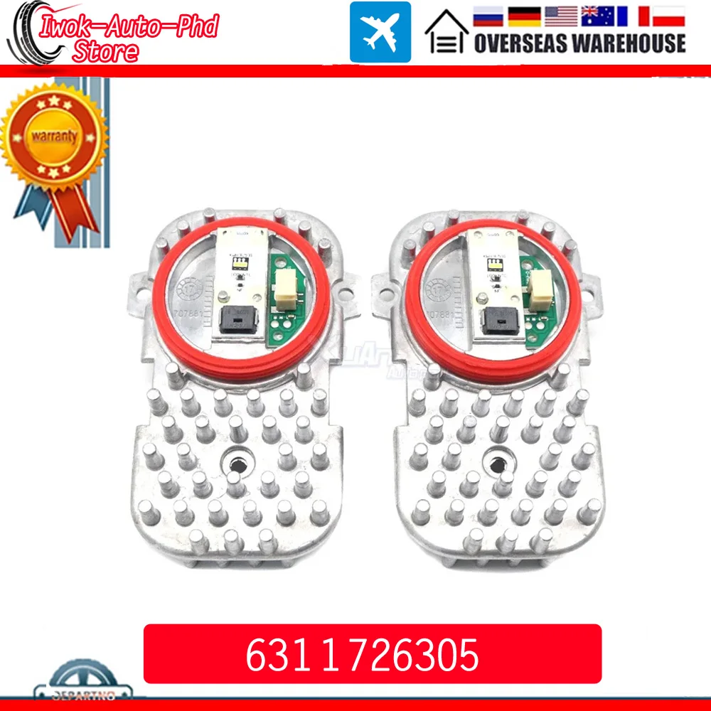 

6311726305 For B-M-W 2011-2017 3S 4S X5 X6LED Angel Eye Headlight Control Unit Module 1pcs